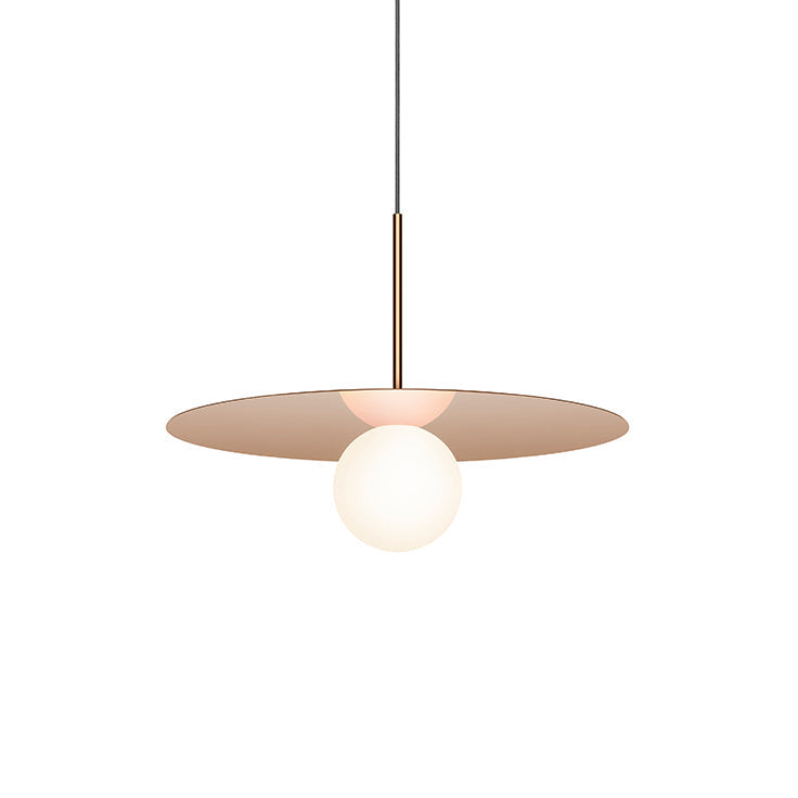 Pablo Designs - BOLA 18 RGD - LED Pendant - Bola Disc - Rose Gold