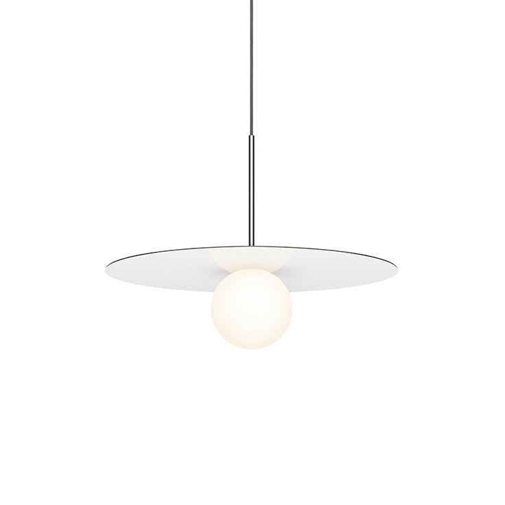 Pablo Designs - BOLA 18 WHT - LED Pendant - Bola Disc - White