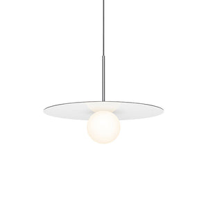 Pablo Designs - BOLA 18 WHT - LED Pendant - Bola Disc - White