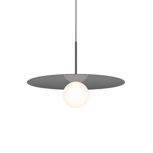 Pablo Designs - BOLA 22 GUN - LED Pendant - Bola Disc - Gunmetal