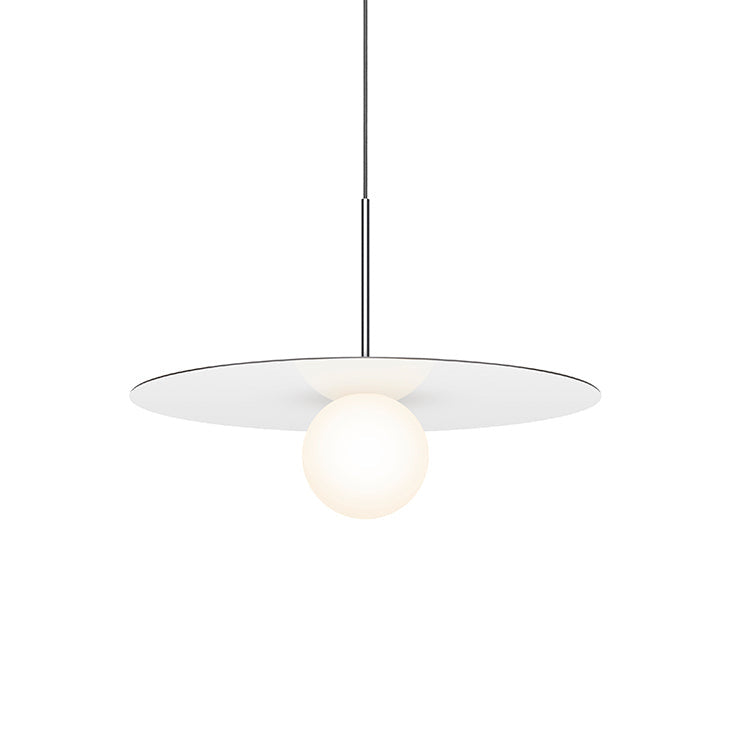 Pablo Designs - BOLA 22 WHT - LED Pendant - Bola Disc - White