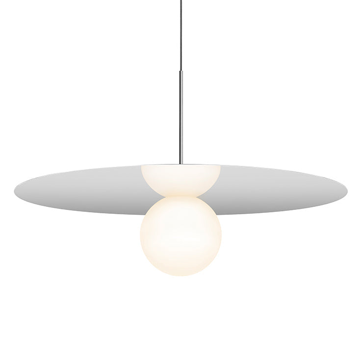 Pablo Designs - BOLA 32 CRM - LED Pendant - Bola Disc - Chrome