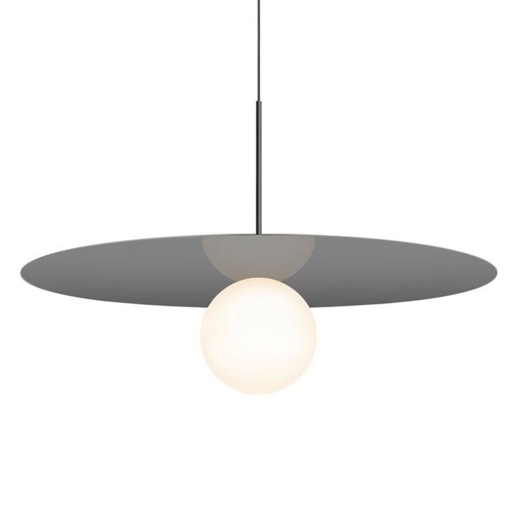 Pablo Designs - BOLA 32 GUN - LED Pendant - Bola Disc - Gunmetal