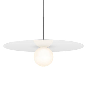 Pablo Designs - BOLA 32 WHT - LED Pendant - Bola Disc - White
