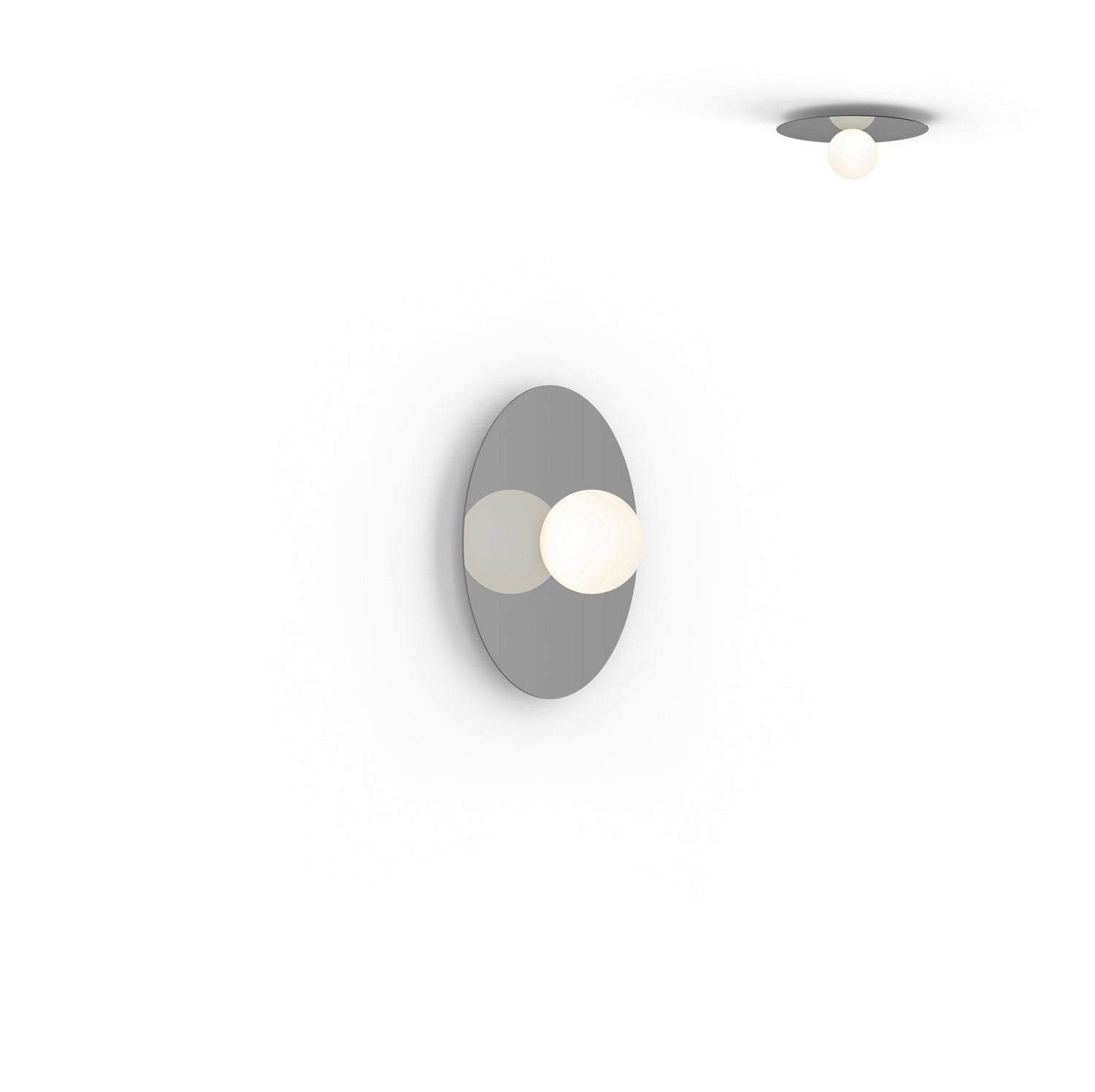 Pablo Designs - BOLA FSH 12 GUN - LED Flush Mount - Bola Disc - Gunmetal