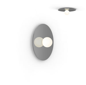 Pablo Designs - BOLA FSH 18 GUN - LED Flush Mount - Bola Disc - Gunmetal