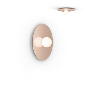 Pablo Designs - BOLA FSH 18 RGD - LED Flush Mount - Bola Disc - Rose Gold