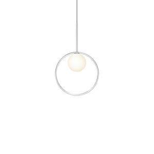 Pablo Designs - BOLA HALO 12 CRM - LED Pendant - Bola Halo - Chrome