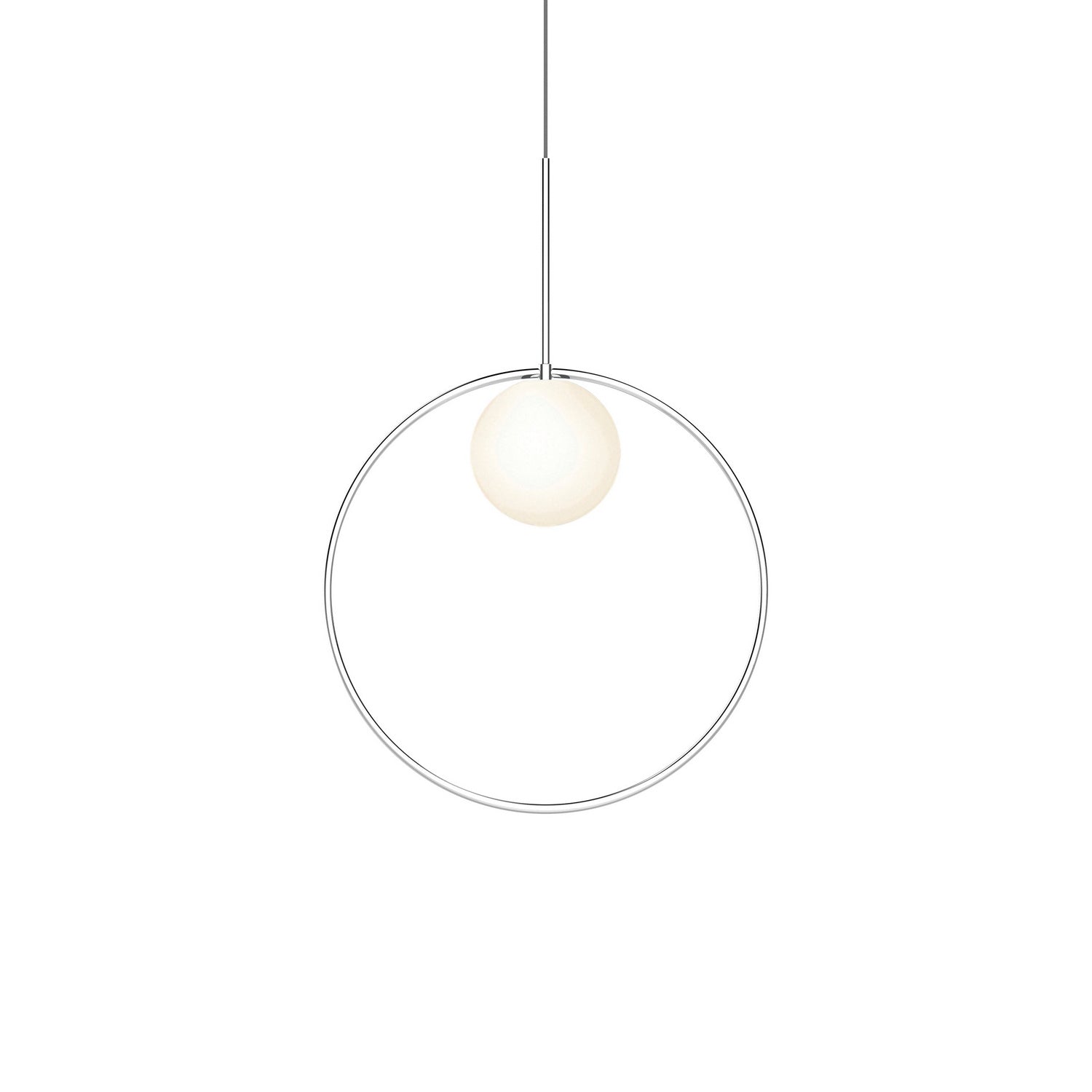 Pablo Designs - BOLA HALO 18 CRM - LED Pendant - Bola Halo - Chrome