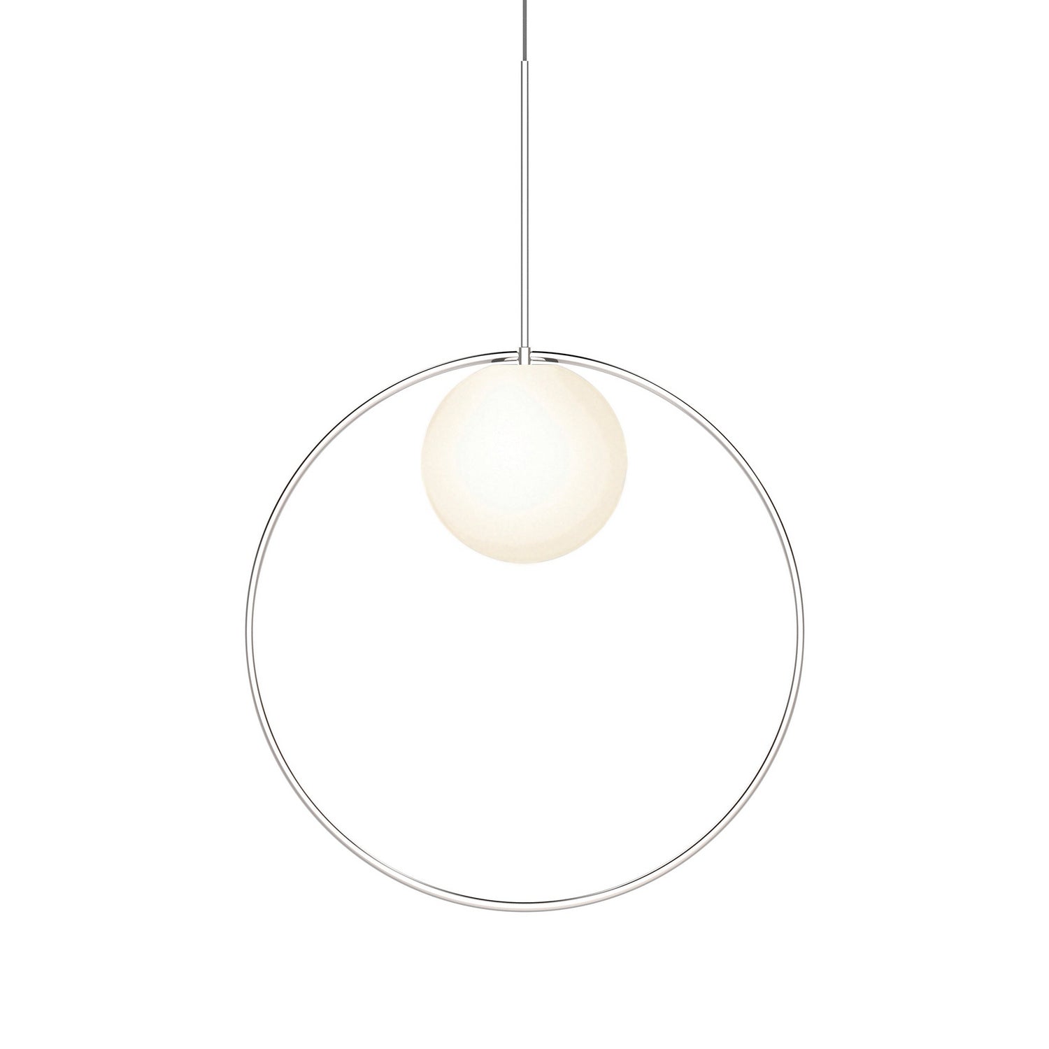 Pablo Designs - BOLA HALO 22 CRM - LED Pendant - Bola Halo - Chrome