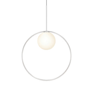 Pablo Designs - BOLA HALO 22 CRM - LED Pendant - Bola Halo - Chrome