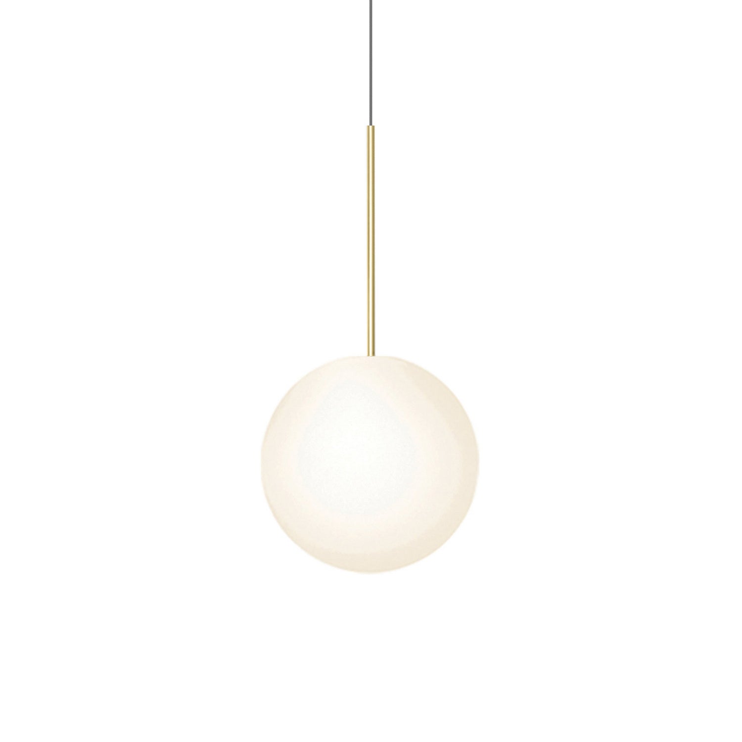Pablo Designs - BOLA SPH 12 BRA - LED Pendant - Bola Sphere - Brass