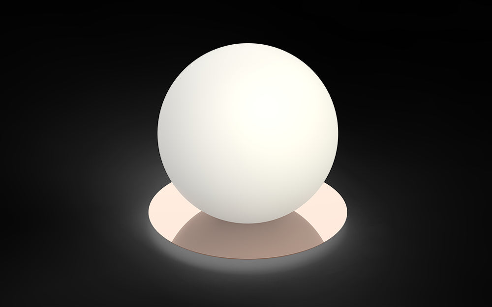 Pablo Designs - BOLA SPH TBL 10 RGD - LED Table Lamp - Bola Sphere Table - Rose Gold