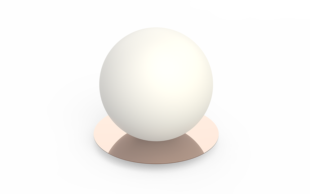 Pablo Designs - BOLA SPH TBL 10 RGD - LED Table Lamp - Bola Sphere Table - Rose Gold