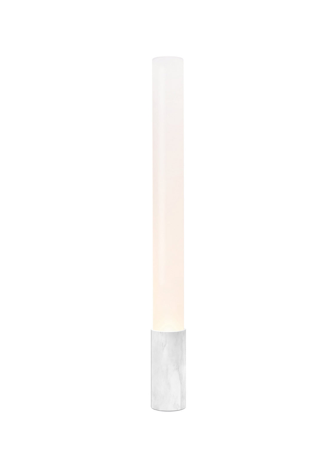 Pablo Designs - ELIS 48 MRBL WHT - One Light Floor Lamp - Elise - White Marble