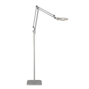 Pablo Designs - LINK MED FLR SLV - LED Floor Lamp - LINK - Silver