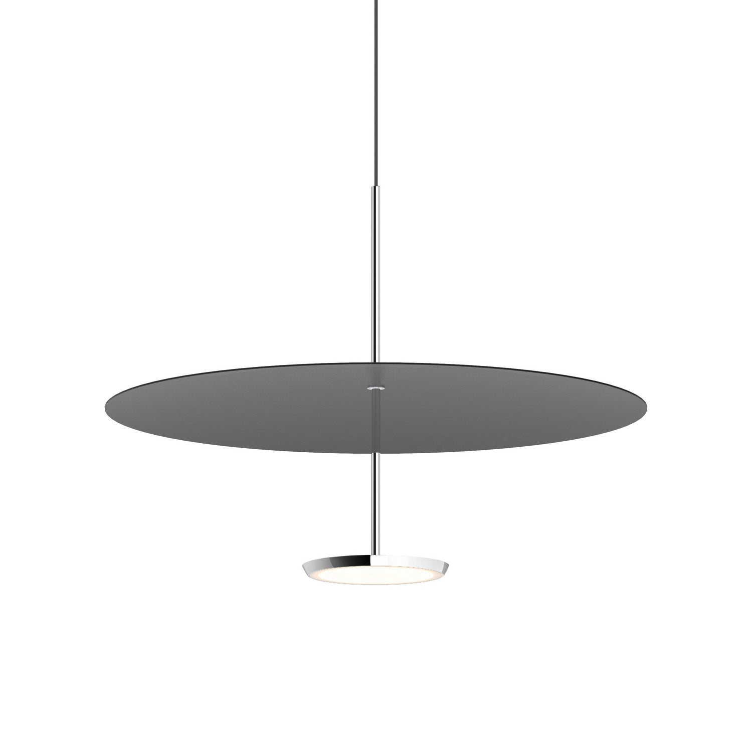 Pablo Designs - SKY DOME 24 BLK - LED Pendant - Sky - Black/Chrome