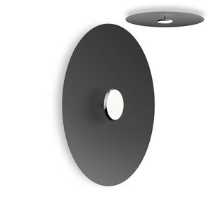 Pablo Designs - SKY FSH 32 DOM BLK - LED Flush Mount - Sky - Black/Chrome