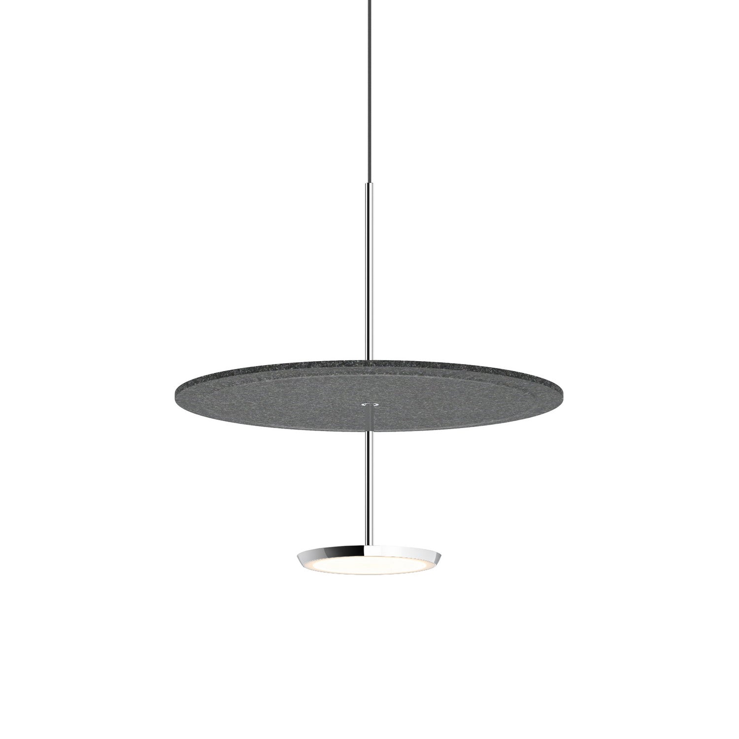 Pablo Designs - SKY SND 18 GPT - LED Pendant - Sky - Graphite/Chrome