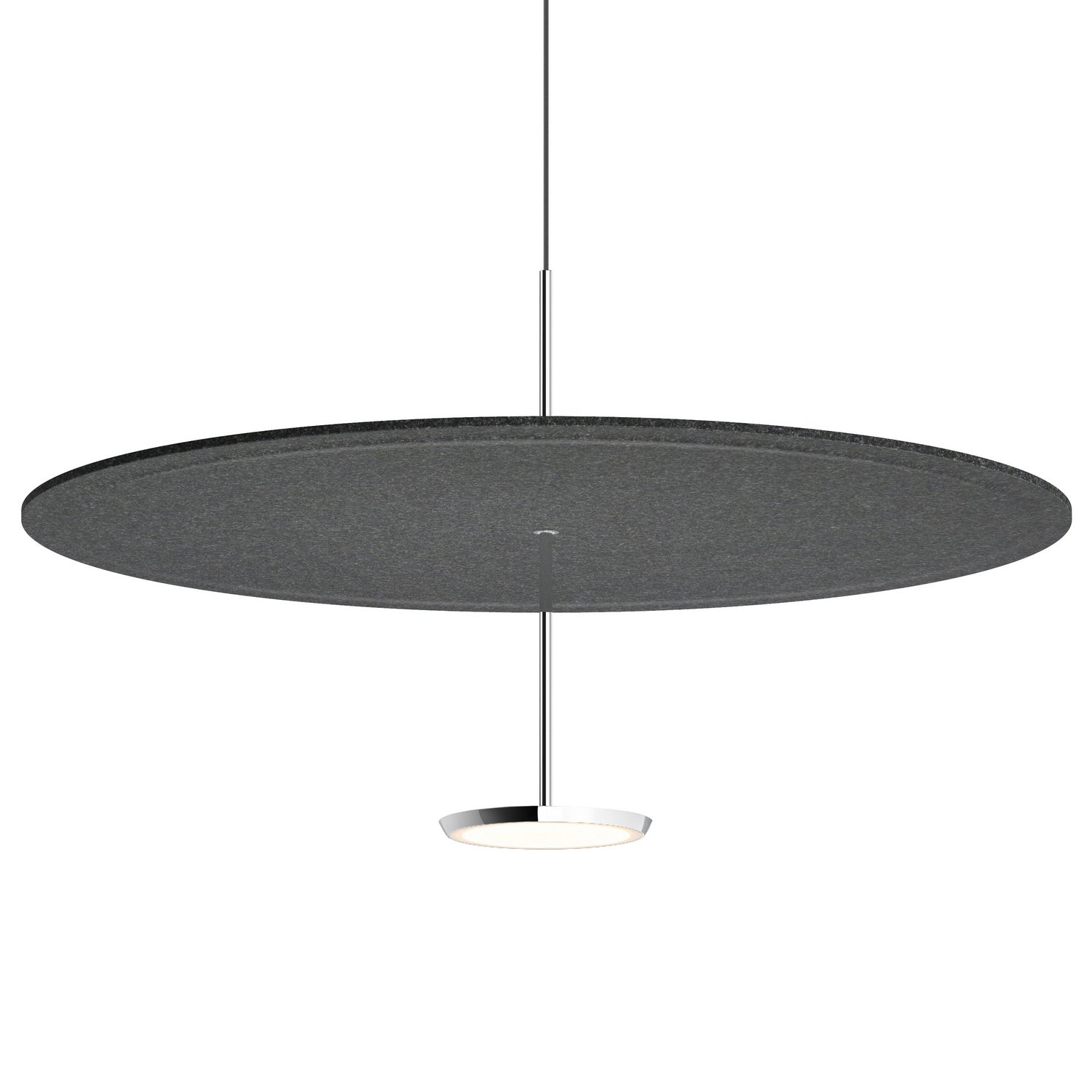 Pablo Designs - SKY SND 32 GPT - LED Pendant - Sky - Graphite/Chrome