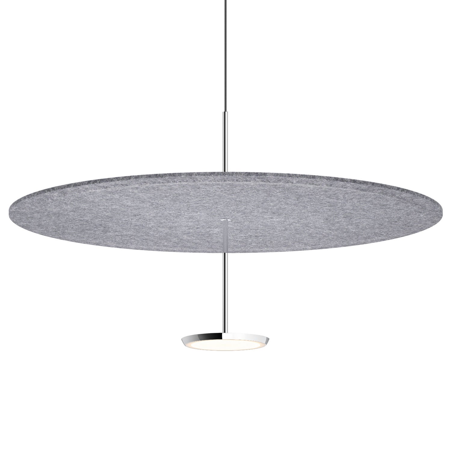 Pablo Designs - SKY SND 32 GRY - LED Pendant - Sky - Grey/Chrome