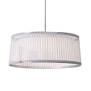 Pablo Designs - SOLI DR 24 WHT - LED Pendant - Solis Drum - White