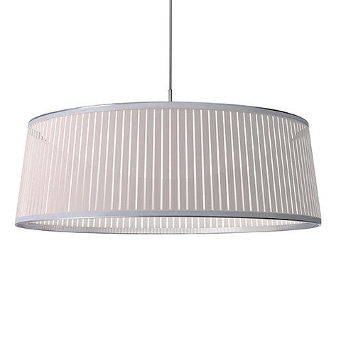 Pablo Designs - SOLI DR 36 SLV - LED Pendant - Solis Drum - Silver