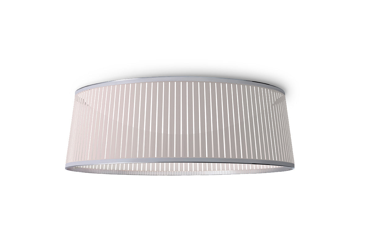 Pablo Designs - SOLI DR FSH 36 WHT - LED Flush Mount - Solis Drum - White