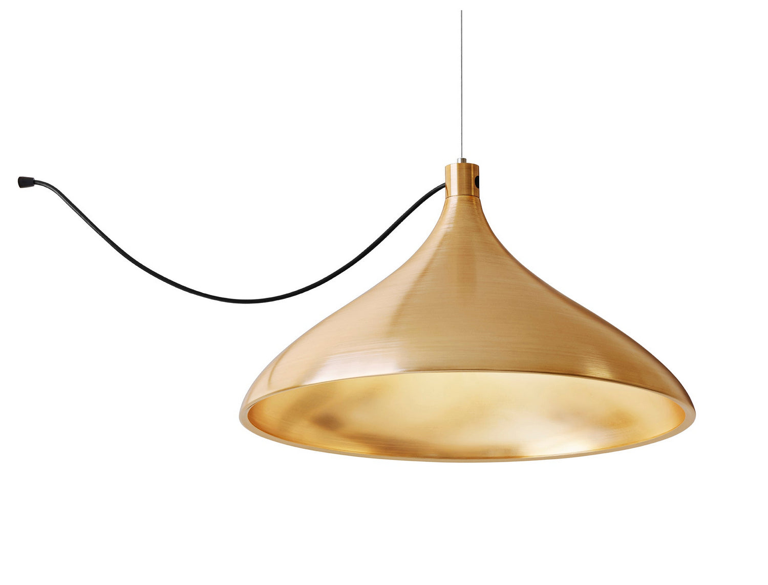 Pablo Designs - SWEL STR XL SNG WID BRA/BRA - LED Chandelier - Swell - Brass/ Brass