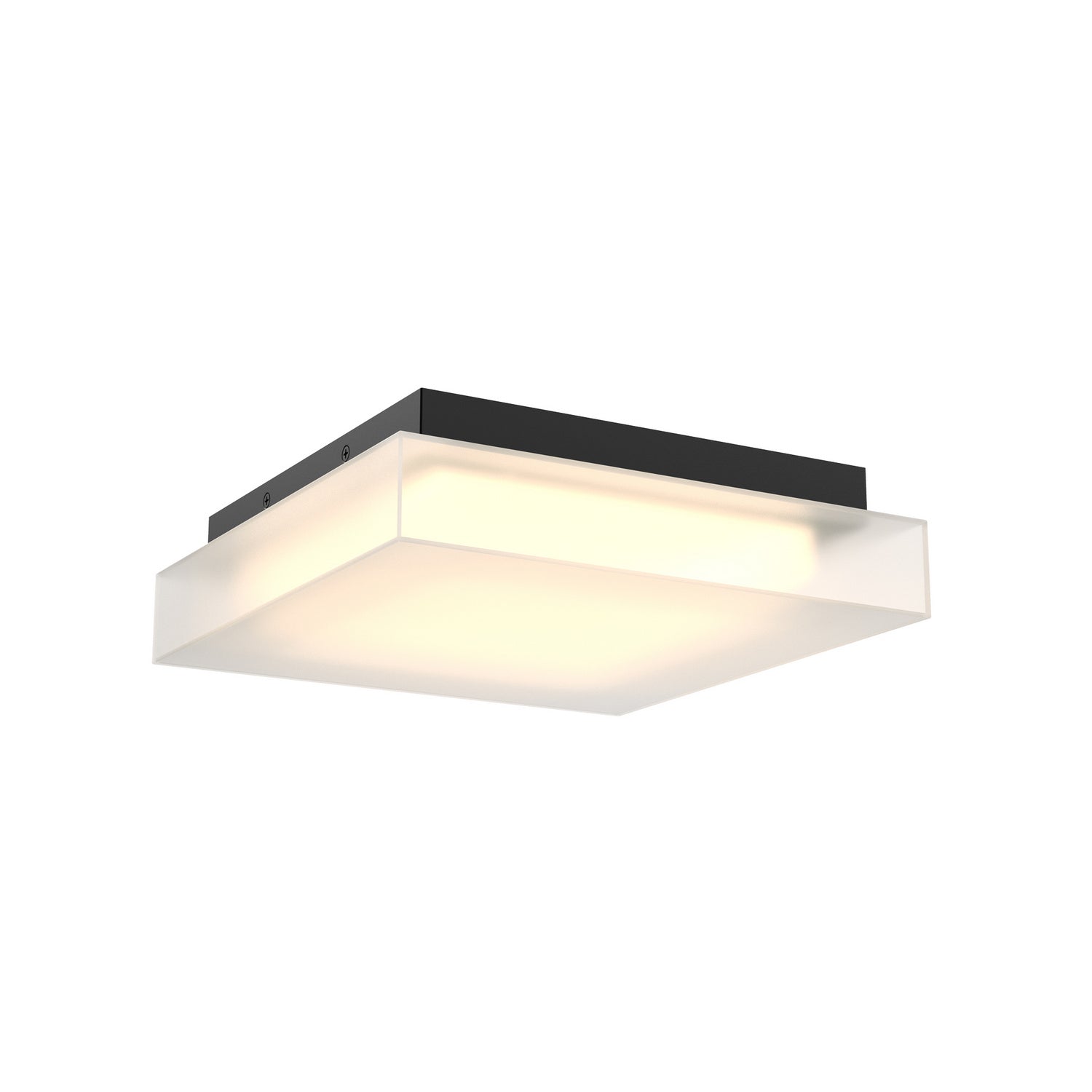 Dals - FUZ11-CC-BK - One Light Flush Mount - Black