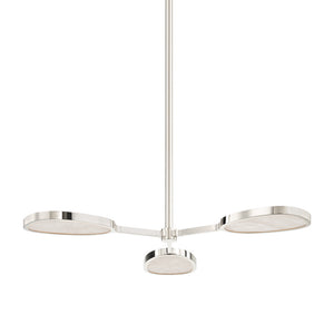 Corbett Lighting - 338-03-BN - LED Chandelier - Patras - Burnished Nickel