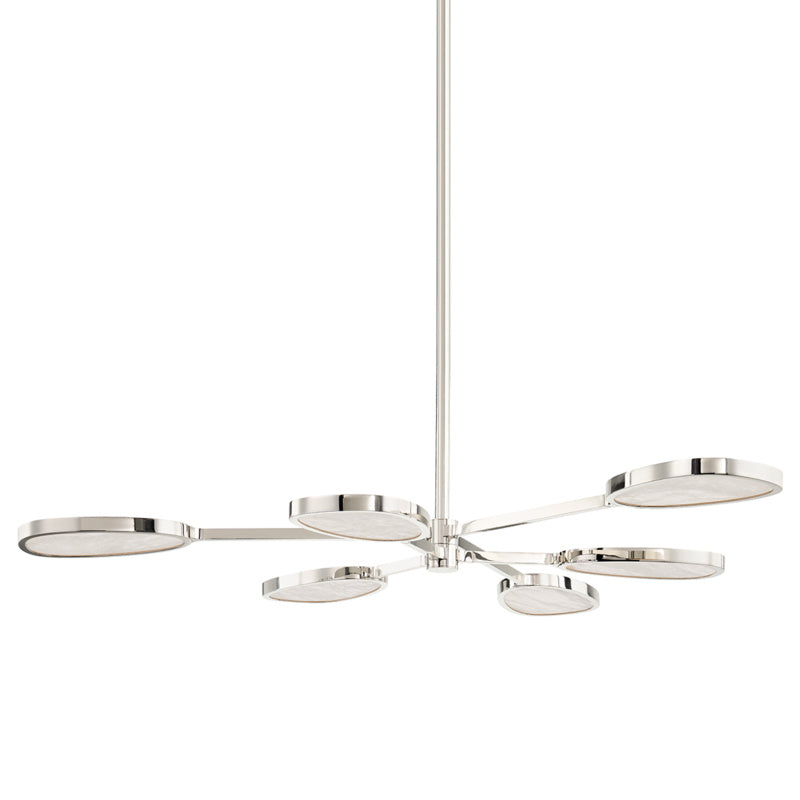 Corbett Lighting - 338-06-BN - LED Chandelier - Patras - Burnished Nickel