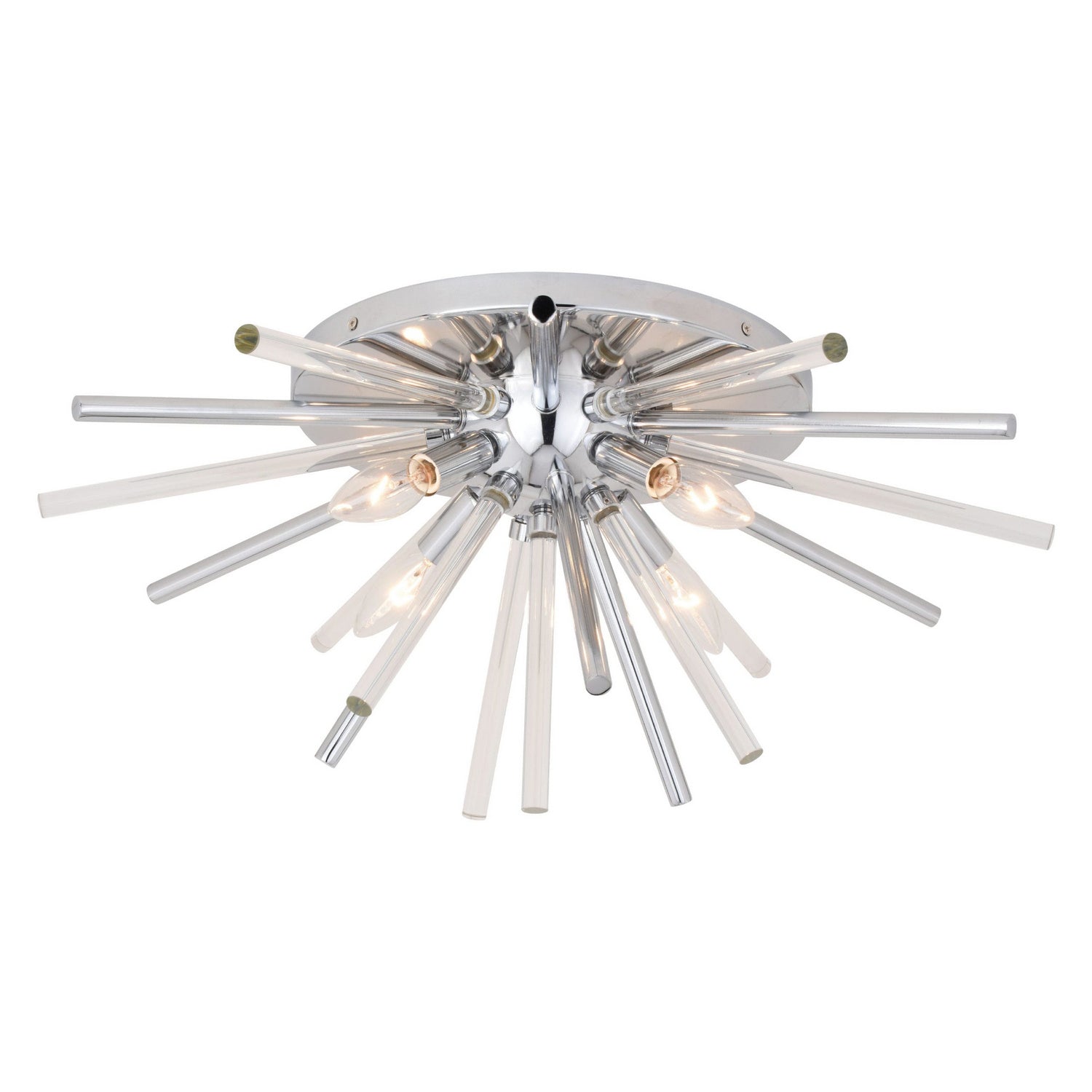 Vaxcel - C0235 - Four Light Flush Mount - Aria - Chrome