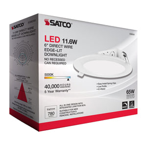 Satco - S39059 - LED Downlight - White