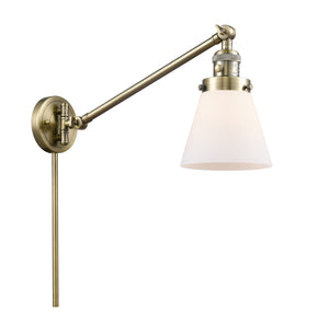 Innovations - 237-AB-G61 - One Light Swing Arm Lamp - Franklin Restoration - Antique Brass