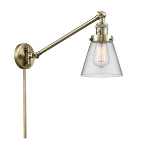 Innovations - 237-AB-G62-LED - LED Swing Arm Lamp - Franklin Restoration - Antique Brass