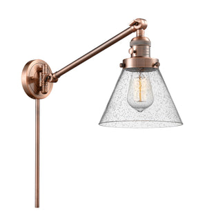 Innovations - 237-AC-G44-LED - LED Swing Arm Lamp - Franklin Restoration - Antique Copper