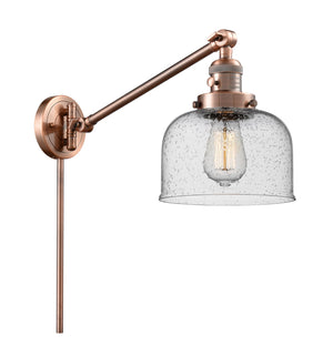 Innovations - 237-AC-G74-LED - LED Swing Arm Lamp - Franklin Restoration - Antique Copper