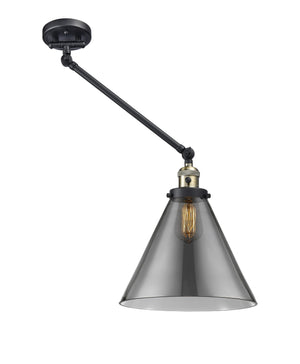 Innovations - 237-BAB-G43-L - One Light Swing Arm Lamp - Franklin Restoration - Black Antique Brass