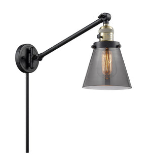 Innovations - 237-BAB-G63-LED - LED Swing Arm Lamp - Franklin Restoration - Black Antique Brass