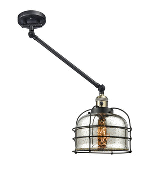 Innovations - 237-BAB-G78-CE-LED - LED Swing Arm Lamp - Franklin Restoration - Black Antique Brass