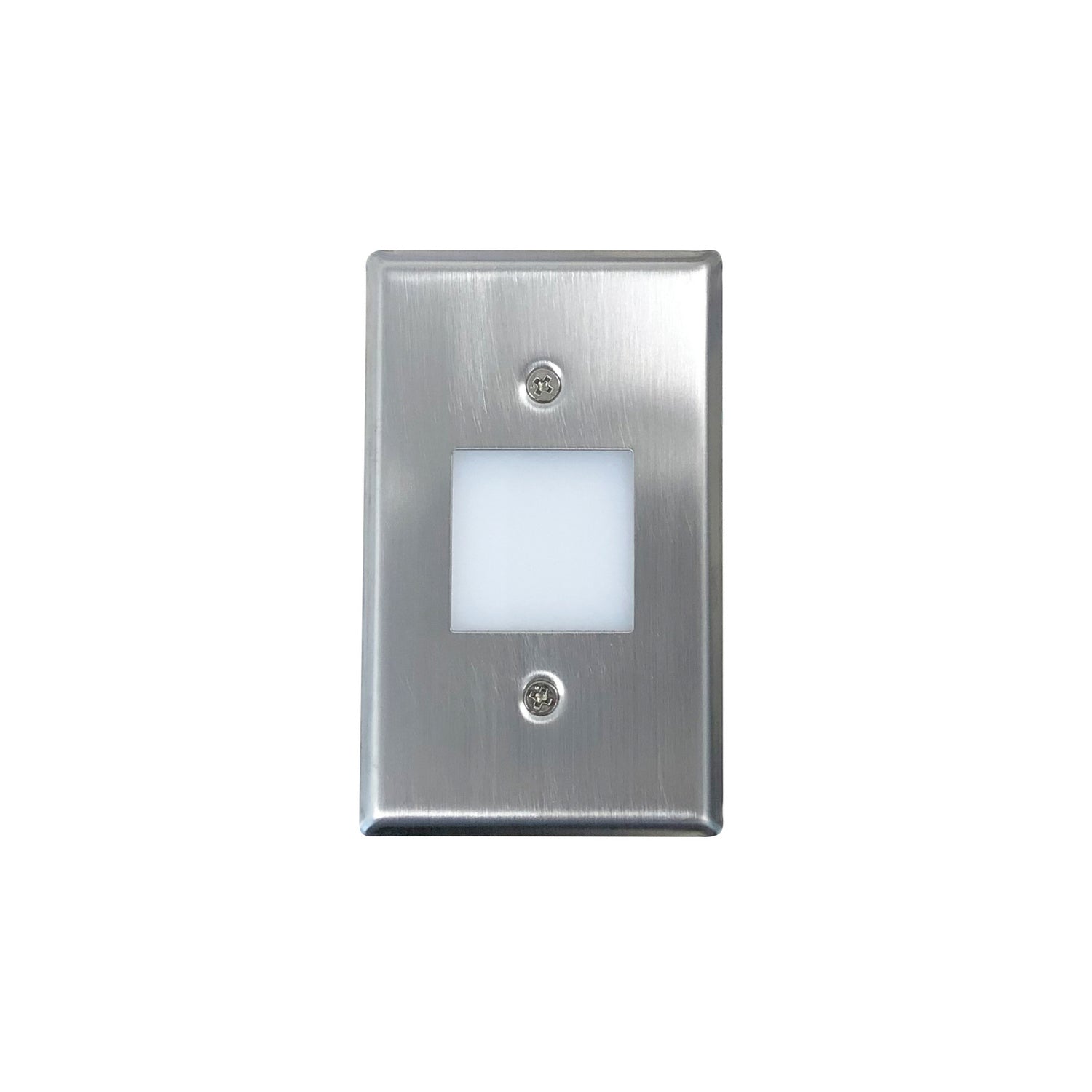 Nora Lighting - NSW-6629BN - Step 1.44W 90+Cri LED Lens Wet - Rec Step Light LED & Inc - Brushed Nickel