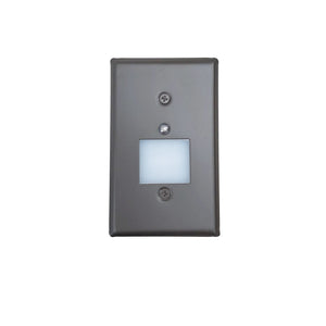 Nora Lighting - NSW-6629PC/BZ - Step1.08W 90+Cri LED Lens&Pcel - Rec Step Light LED & Inc - Bronze