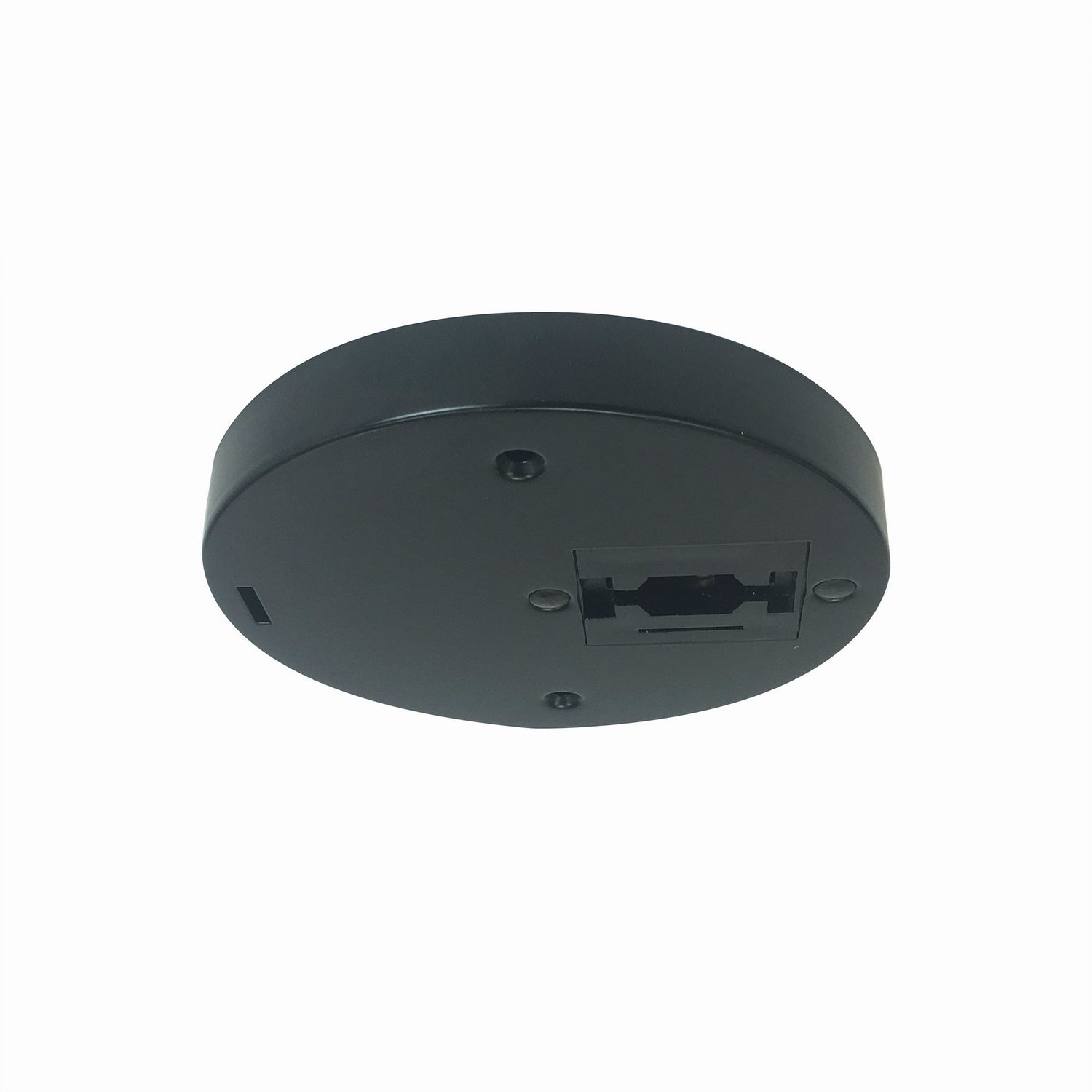 Nora Lighting - NT-379B - Round Monopoint Canopy For Track Head (Nte-850) - Track Syst & Comp-1 Cir - Black