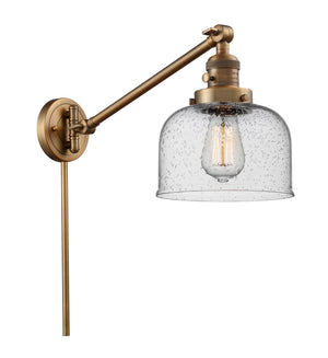 Innovations - 237-BB-G74-LED - LED Swing Arm Lamp - Franklin Restoration - Brushed Brass