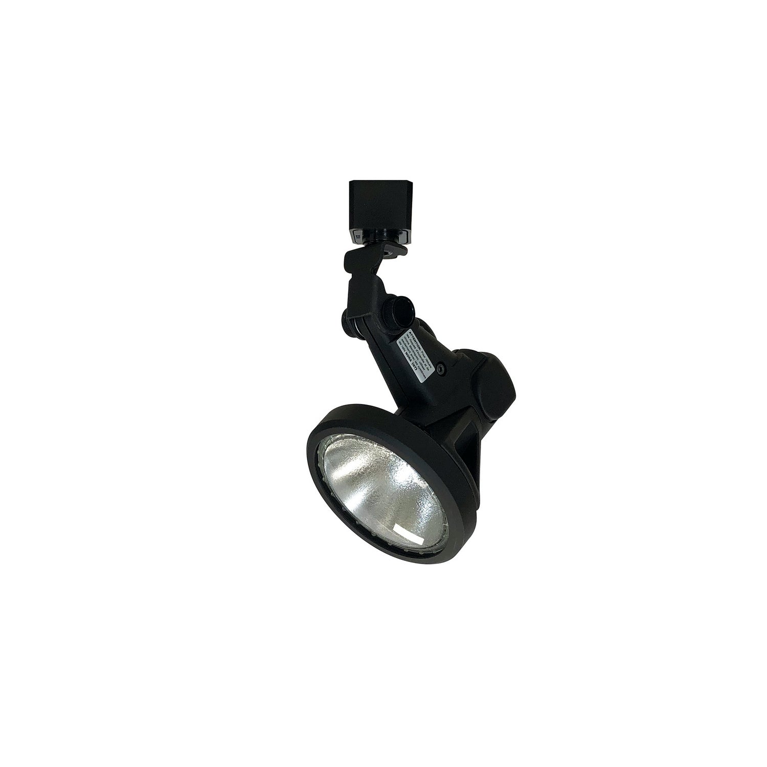 Nora Lighting - NTH-132B/J - Belgium Gimbal "J" Adpt Par30 - Track Inc Line Voltage - Black