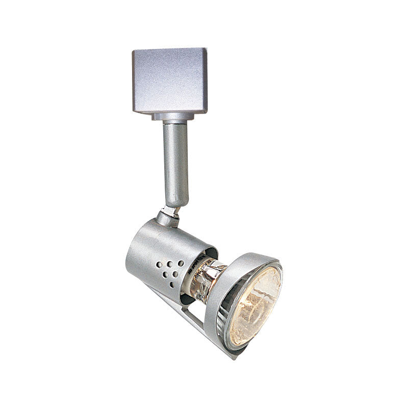 Nora Lighting - NTH-618S/J - Italia Track Head, Line Voltage, Mr16 Gu10, J-Style, - Track Gu10 Line Voltage - Silver