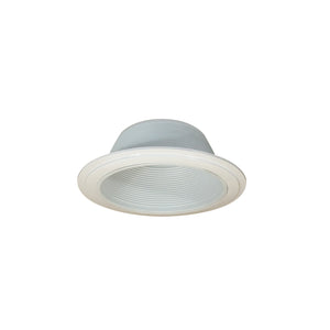 Nora Lighting - NTM-31/2R - 6" Br/Par30 Stepped Baffle W/ Regular & Oversize Plastic Rings - Rec Inc 6" Trim