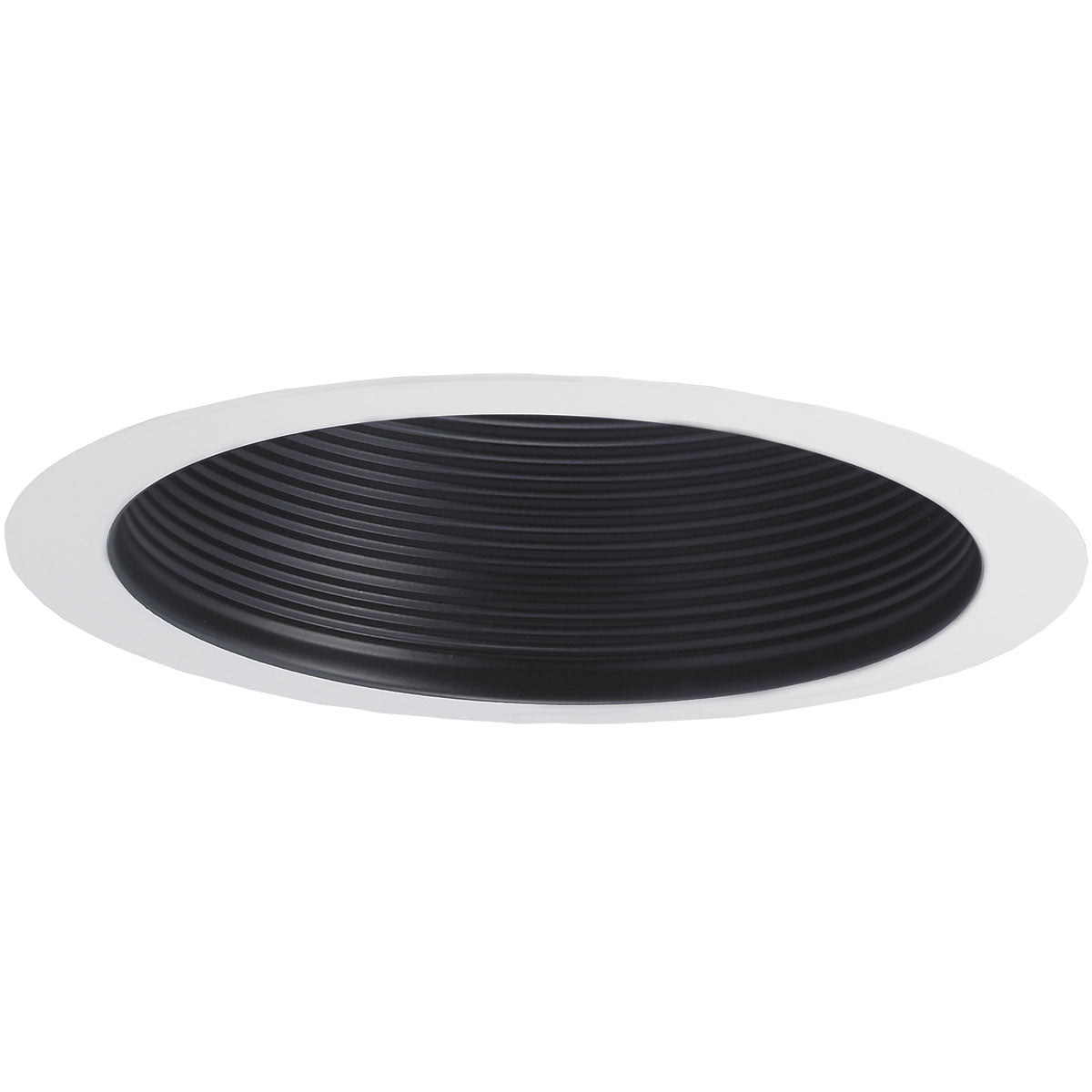 Nora Lighting - NTM-713BAL - 6" Air-Tight Aluminum Baffle Cone W/ Flange - Rec Inc 6" Trim