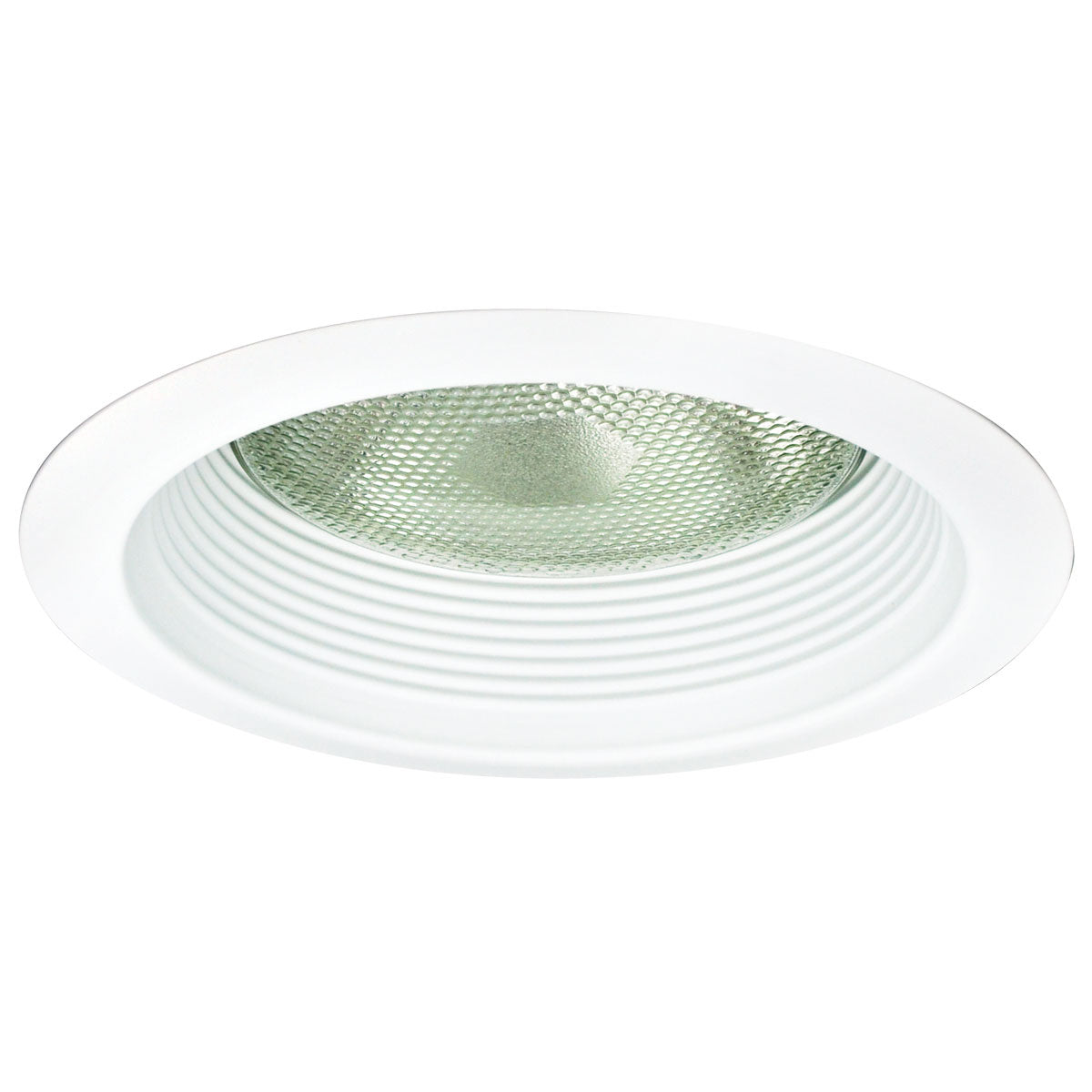 Nora Lighting - NTM-726W - 6" Air-Tight BaffLED Lensless Shower Trim - Rec Inc 6" Trim